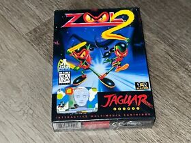 Zool 2 Atari Jaguar Brand New Factory Sealed Authentic Near Mint Condition