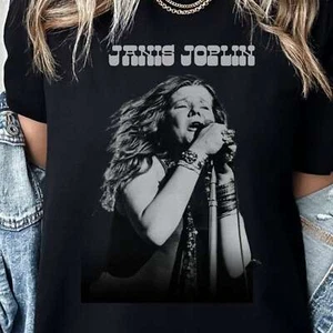 JANIS JOPLIN T-shirt Shirt Tshirt Band Tee Vintage Aesthetic Retro T shirt Gift - Picture 1 of 3