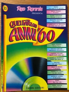 Fascicolo musica music musique musik Red Ronnie: Quei Favolosi Anni '60 nr. 33 - Picture 1 of 1