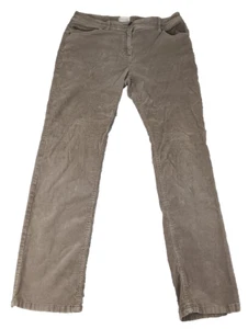 Chico's Women's Corduroy Tan Pants Regular 5 Pocket Straight Leg Size 0.5 (US 6) - Picture 1 of 9