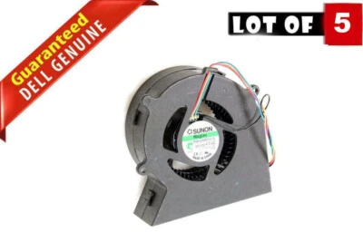 Lot X 5 Dell OEM Studio One 1909 Desktop CPU Cooling Fan PSB12A0PTV1-A C695M - Image 1 of 4
