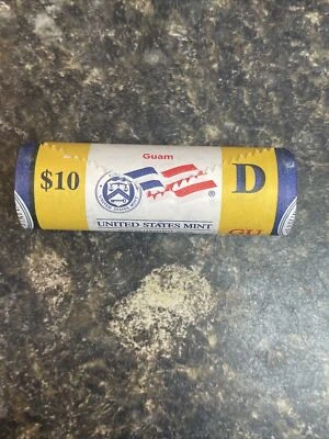 2009-D Guam Territorial Quarter "Beautiful" Yellow Coin Roll - Image 1 of 4