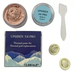 Masilla térmica original UPSIREN U6 PRO 50g para procesador VGA GPU IC enfriamiento rápido - Imagen 1 de 8