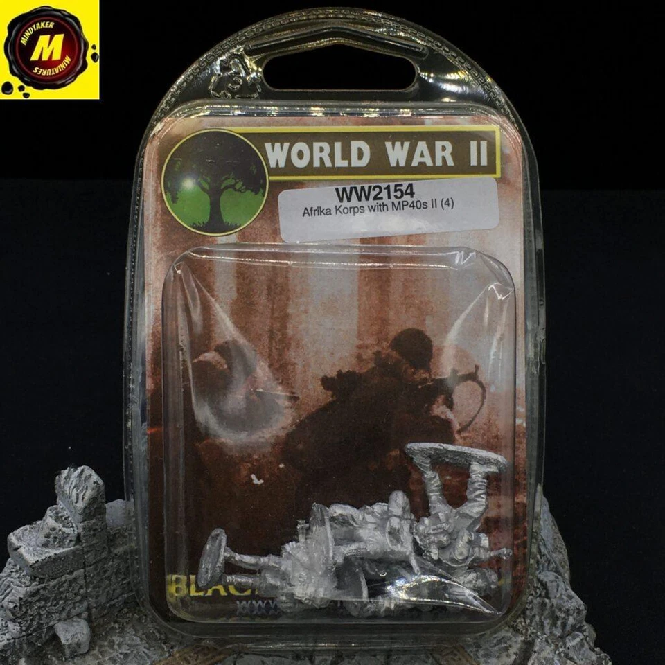 Afrika Korps con MP40s II (x4) (WW2154) (NUEVO EN CAJA) - #WW2154 - Alemán Foto 1 de 1