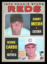 1970 TOPPS OPC O PEE CHEE BASEBALL #36 Bernie Carbo EX-NM Cincinnati Reds Rookie