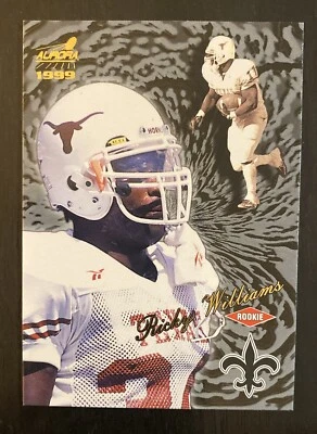 1999 Pacific Aurora  # 94 Ricky Williams  Rookie   RC - Image 1 of 2