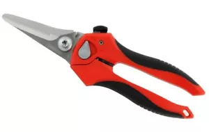 Forbici da cucina giardino in acciaio inox 8" resistente lama seghettata - Foto 1 di 2