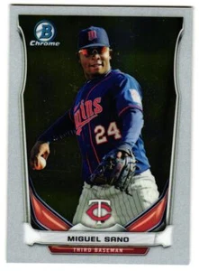 2014 Bowman Draft Miguel Sano #CTP-2 Chrome Top Prospects - Picture 1 of 2