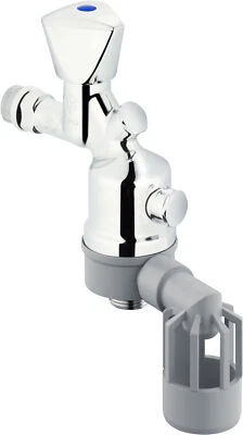 SCHLÖSSER ARMATUREN GMBH & CO. KG Auslaufventil mit Systemtrenner BA4 1/2" mit Ablauftrichter