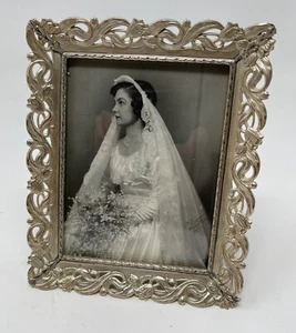 Vintage Overton Original Silver Plate Electro Frame with Photo. - Picture 1 of 11