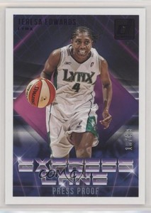 2019 Panini Donruss WNBA Express Lane Press Proof Purple /99 Teresa Edwards HOF