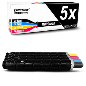 5x Patrone f�r Canon IR-C-2225-i IR-C-2220-L IR-C-2230-i IR-C-2025-i IR-C-2020-L - Photo 1/4