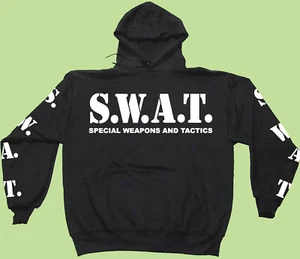 Camisa de Sudadera, Con Capucha, Negocios, Profesional, Policía, S.W.A.T. Peso pesado - Imagen 1 de 4