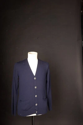 Vintage 1990s Grunge Club Monaco Cardigan Sweater - Image 1 of 4