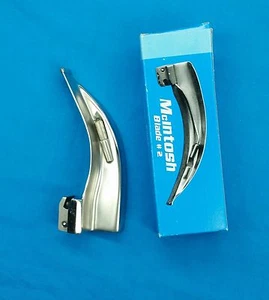 NEW PREMIUM GRADE LARYNGOSCOPE MAC BLADE # 2 EMT ANASTASIA INTUBATION - Picture 1 of 1