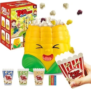 Popcorn Bounce Board Game, Flying Bouncing Popcorn Game Set Family Board Games - Picture 1 of 10