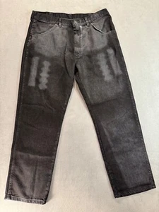 Wrangler Black Jeans Mens 36x29 Slight Distress - Bild 1 von 16