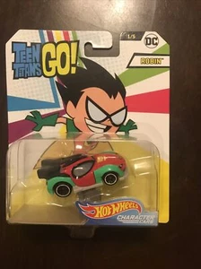 Hot Wheels: DC Teen Titans Go! -ROBIN- Character Car (2017, Mattel) FLJ10-0910 - Picture 1 of 2