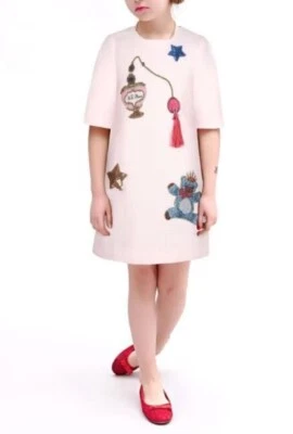 Girls Beautiful Pink Dress Special Occasion Size Au 8yrs 100% Cotton Worn Once - Image 1 of 4