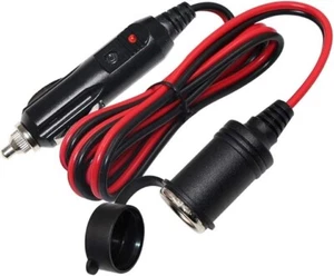 KUNCAN 12FT Cavo di Prolunga Presa Accendisigari Auto con Spina Maschio, 16AWG H - Foto 1 di 2