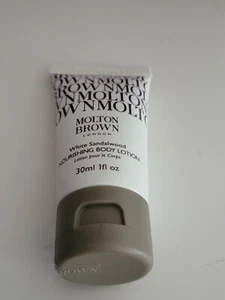 2x 30ML Molton Brown White Sandalwood Nourishing Body Lotion - NEW UK STOCK - Picture 1 of 2