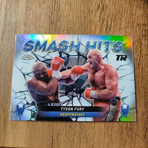 2024 Topps Cromo Boxeo Tyson Fury Smash Hits Insertar Refractor - Imagen 1 de 3