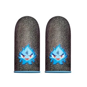 2x Screen Gaming Finger Sleeve Game Controller Mobile Sweatproof Gloves for PUBG - Picture 1 of 14