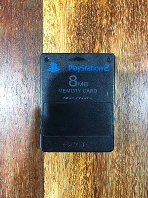 Memory Card 8MB Nera Black Ps2 Originale Per Ps2 Playstation 2 Funzionante  - Immagine 1 di 4