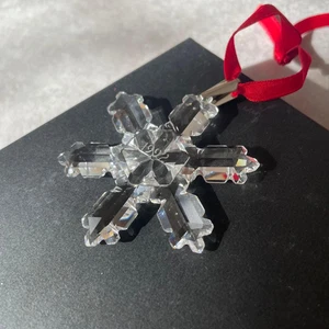 Swarovski 1992 Christmas Ornament Snowflake Star Crystal Retired Limited Edition - Bild 1 von 9