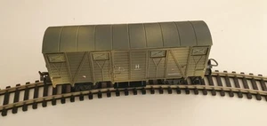 Lima trenini H0 carro Militare Convoglio Leopold - Foto 1 di 6