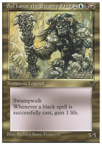 Sol'kanar the Swamp King - Chronicles # MTG Magic The Gathering - Image 1 of 1