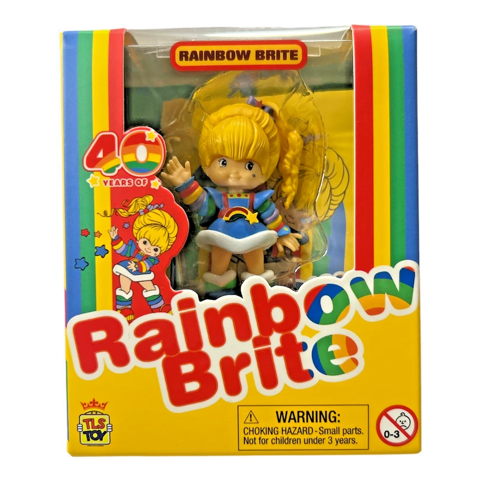 Мини-фигурка Rainbow Brite 40th Anniversary TLS серия CheeBee 2,5 дюйма НОВАЯ ТРУДНО НАЙТИ - Изображение 1 из 3