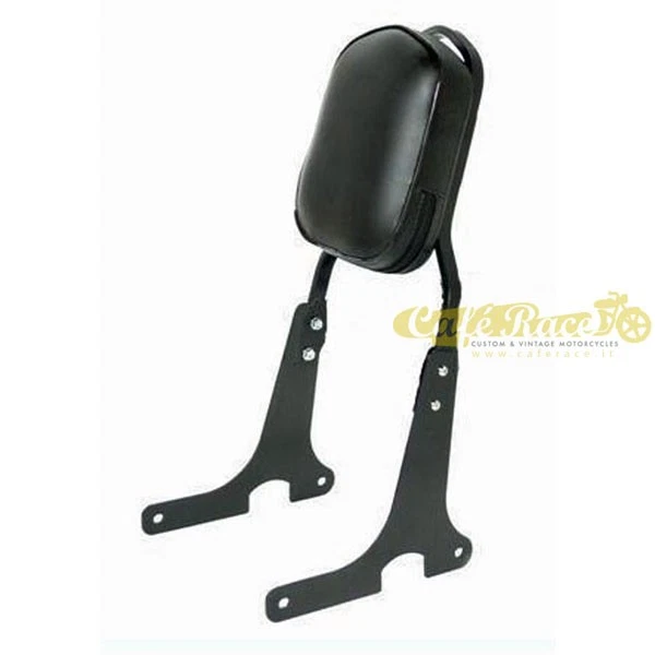 Backrest Spaan black steel specific for Yamaha Virago 535 XV-DX up to 199 - Image 1 of 1