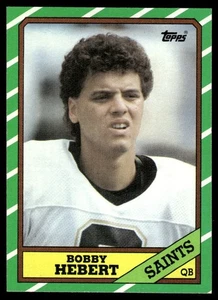 1986 Topps - #339 Bobby Hebert (RC) - Imagen 1 de 2