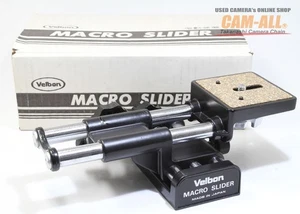 Velbon Macro Slider Stativkopf **sehr guter** Zustand - Bild 1 von 10
