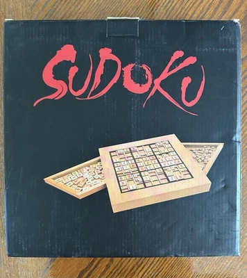Sudoku Wooden Game Board and Pieces by Wood Expressions, Inc. | 100% COMPLETE - Image 1 of 4