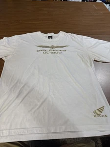 Camiseta Honda Goldwing GL1800 Gráfica Hombre 3xl Blanca Manga Corta - Imagen 1 de 9