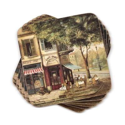 Подставки Pimpernel Parisian Scenes - набор из 6 штук - Изображение 1 из 4