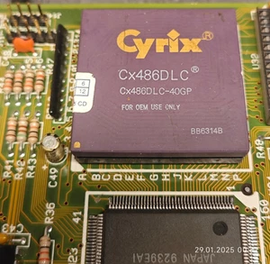 PGA132 386/486 40 Mhz CPU Cyrix Cx486DLC-40GP TESTED ! - Picture 1 of 4