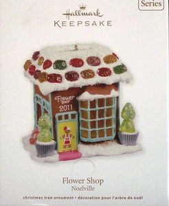 2011 HALLMARK - FLOWER SHOP - 6TH IN THE NOELVILLE SERIES - MINT IN BOX - Picture 1 of 5