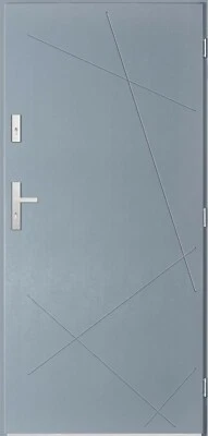 Modern Front Entry Door, Choice of Sizes & Colours, Globarro PS DI1, Metal - Image 1 of 4