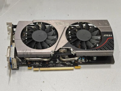 MSI N660 TF 2GD5/OC Graphics Card - Used, Defective, No Accessories - Image 1 of 4