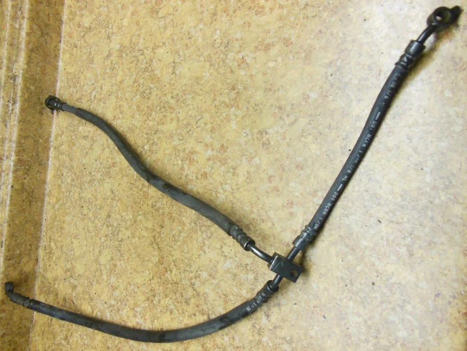 Kawasaki ZX1000 ZX 1000 ZX10R Ninja 2008 líquido de frenos delantero línea pinza manguera 08 Foto 1 de 1