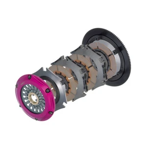 MEGA DEALS - EXEDY HYPER TWIN CLUTCH & FLYWHEEL FOR MITSUBISHI LANCER EVO 4-9 - Picture 1 of 1