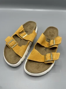 Papillio Arizona Suede Chunky Narrow Fit APRICOT 40 260 L9 M7 sz 9 - Picture 1 of 6