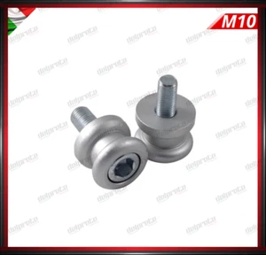 COPPIA NOTTOLINI M10 ARGENTO SATINATO SUPPORTI CAVALLETTO ACCESSORIO ALZAMOTO - Bild 1 von 1