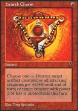 4x Hearth Charm ~ Near Mint Visions MTG Magic x4 4 UltimateMTG Playset Red Card