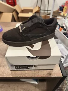 Air Jordan 1 Low PS Travis Scott Velvet Brown DO5442-202 Fashion Shoes - Picture 1 of 7