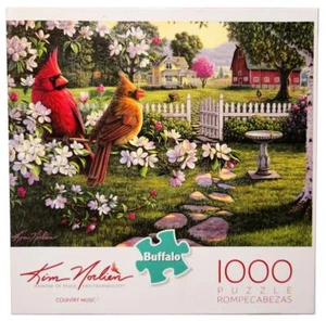 "Rompecabezas de música country 1000 piezas de música country Kim Norlien Buffalo Games 26,75"" x 19,75""" - Imagen 1 de 1