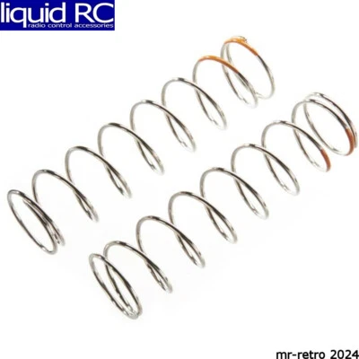 Tekno RC 6083 Shock Spring Set 1.6x9.0T 90mm orange 4.80 lb/in - Image 1 of 2